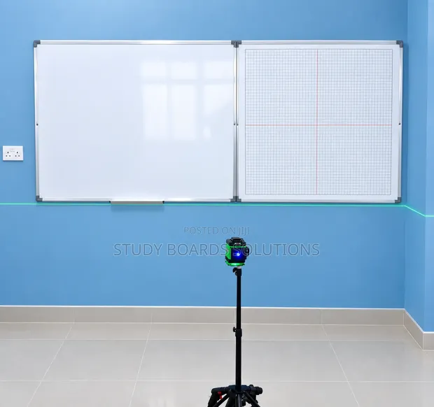4ft x 4ft Whiteboard and Graph Board - 1