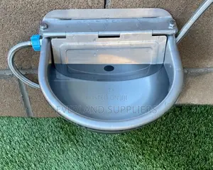Heavy-Duty Stainless Steel Livestock Water Drinker
