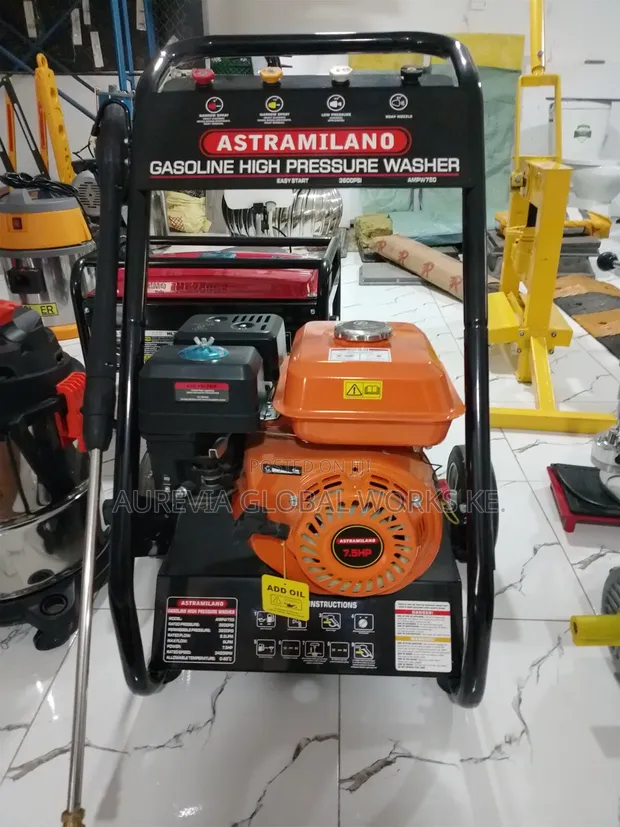 Astramilano 7.5HP Gasoline High Pressure Washer - 1