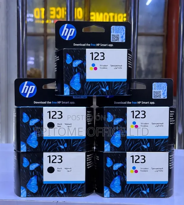 Genuine HP 123 Ink Cartridge - 1