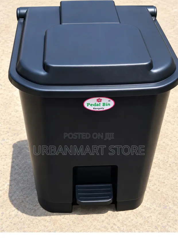 Foot Operated 50 Litre Waste Disposal Bin with Pedal - 1