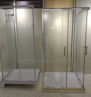 Brand New Premier Shower Cubicle - Clear Mirror Square