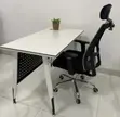 Minimalist Office Table - White - 3