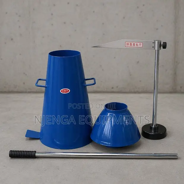 4-Piece Concrete Slump Cone Test Kit - 1