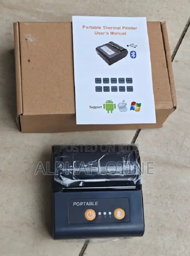 P-80c Portable Bluetooth Thermal Printer 80mm - 1