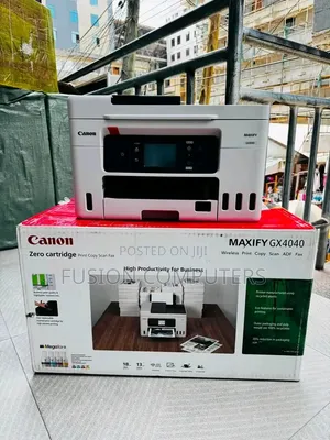 Canon MAXIFY GX4040 Printer 4-in-1 MegaTank Refillable