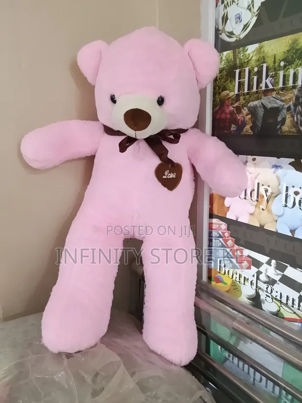 80cm Teddy Bear - Pink - 1