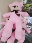 80cm Teddy Bear - Pink - 2