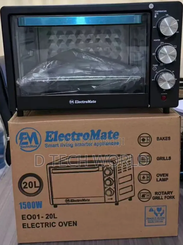 Electromate EO01-20L Countertop Microwave Oven - 1