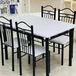Modern 4 Seater Dining Table Set - 2