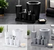 Diamond Shaped 7pc Bathroom Set - 2