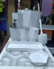 Diamond Shaped 7pc Bathroom Set - 3