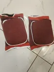 Pair of Maroon Knee Pads - 1