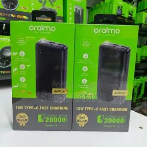 Oraimo 20000mAh Power Bank - Black