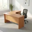 Office Curved Desk 1400mm - 3