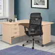 Office Curved Desk 1400mm - 4