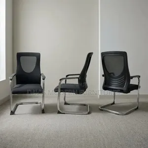 Executive Mesh Visitors Chair - Black
