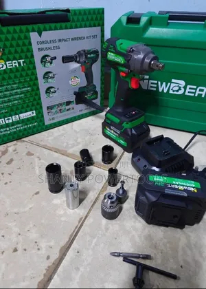 Newbeat Cordless Brushless Impact Wrench Kit