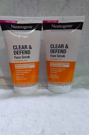 Neutrogena 2% Salicylic Acid Clear & Defend Scrub