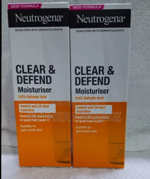 Neutrogena Clear & Defend Moisturiser na Salicylic Acid