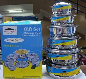 New Happy Home 6 PCS Stainless Steel Hotpots