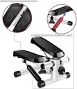 Bodyfit Stepper ya Mazoezi na Resistance Bands - 4