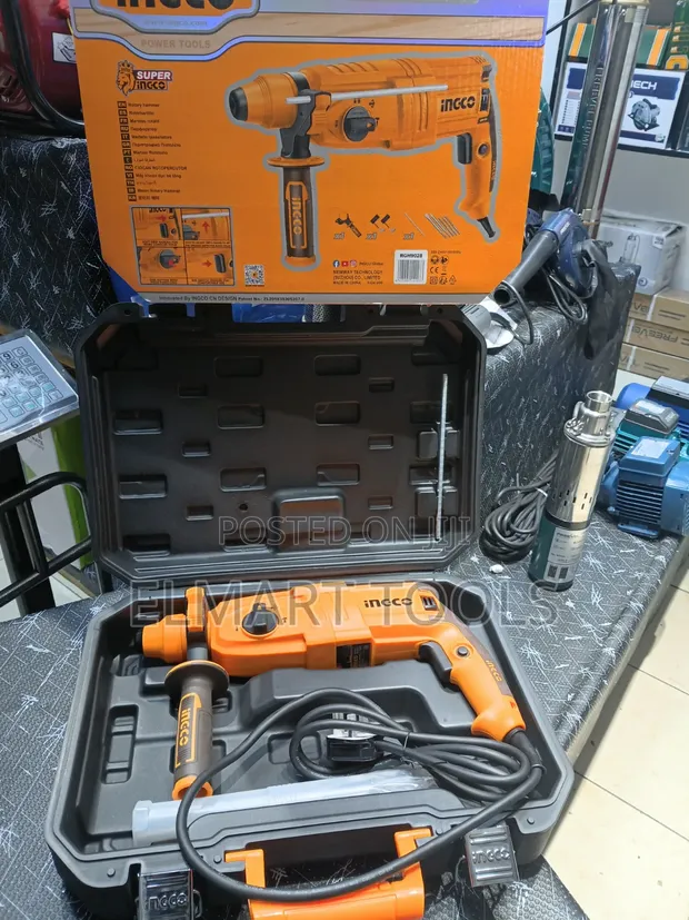 Ingco 800W 26mm Rotary Hammer - 1
