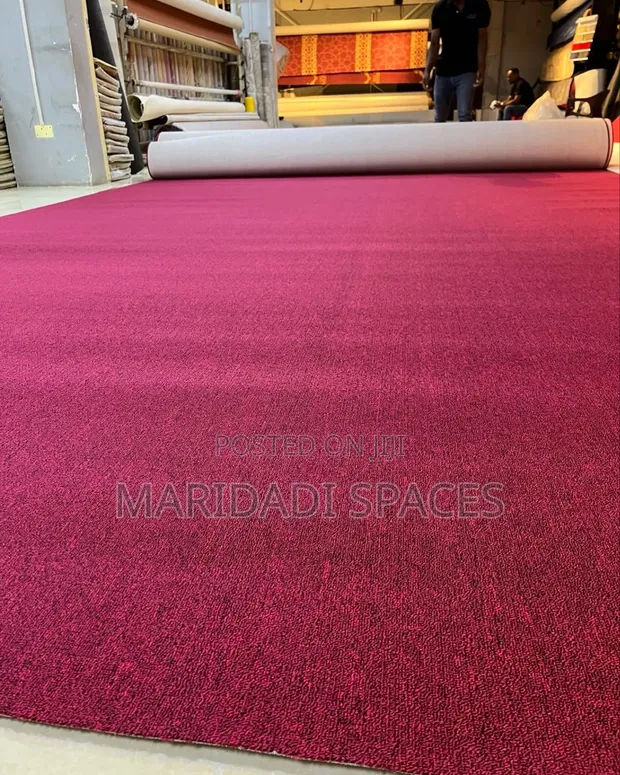 Premium Luxury Maroon Delta Carpet - 1