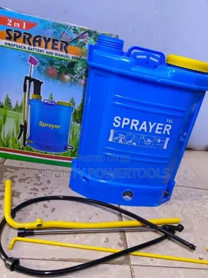 2-in-1 Knapsack Sprayer (Betri na Mwongozo)