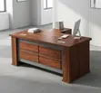 1600mm Executive Office Desk - Brown - 1