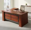 1600mm Executive Office Desk - Brown - 2