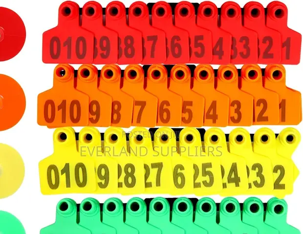 Numbered Ear Tags - 1