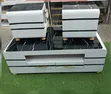 Coffee Table with Glass/Marble Top & 2 Stools - 3