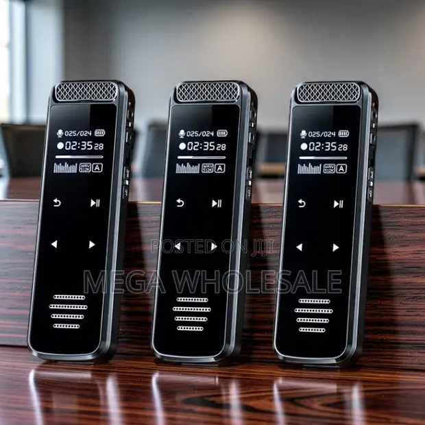 Touch Screen Digital Voice Recorder with Noise Reduction - 1