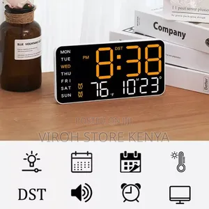 Digital LED Wall Clock