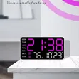Digital LED Wall Clock - 3