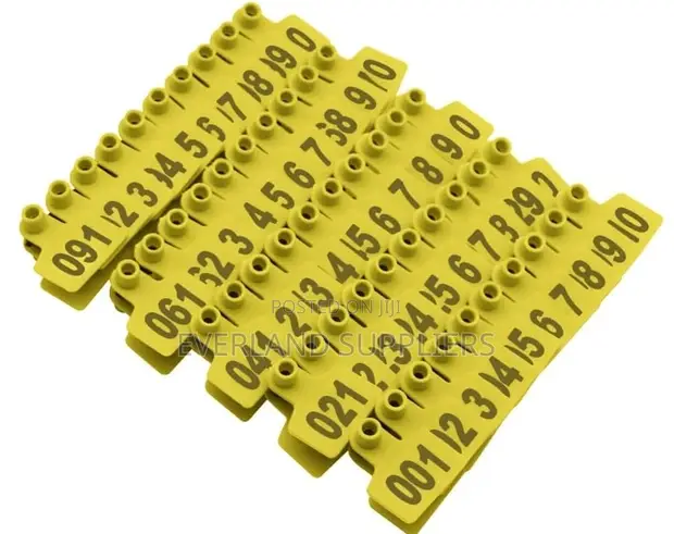 Ear Tags - Numbering Goats - 1