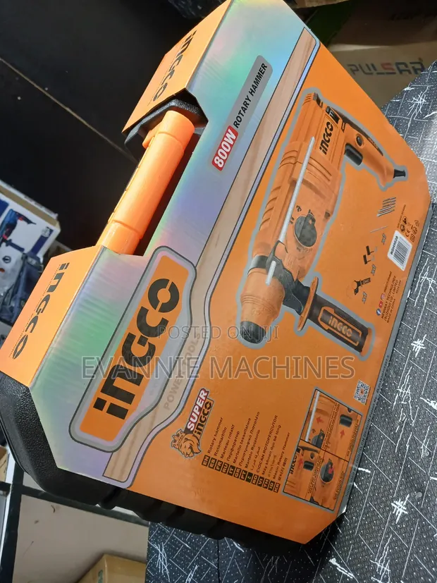 Ingco RGH9028 800W 26mm Rotary Hammer Drill - 1