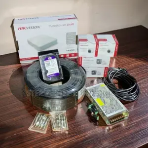 Mfumo wa Kamera 4 za CCTV Hikvision 1080P