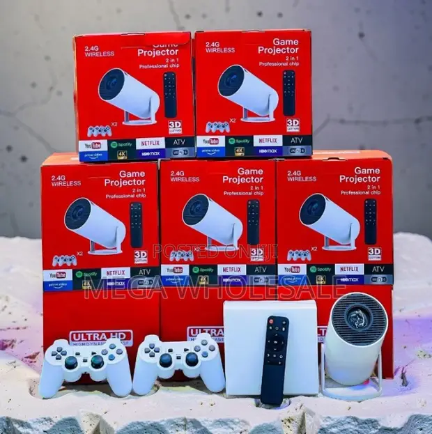 HY300 Pro+ 2-in-1 Android Projector - 1
