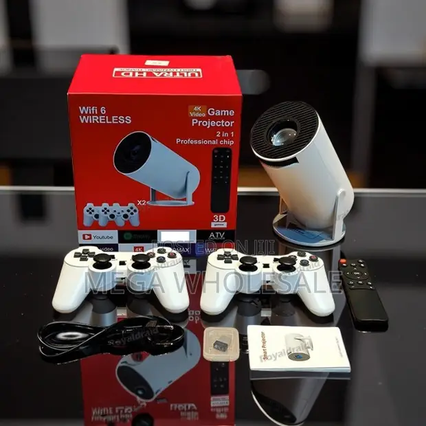 HY300 Pro+ 2-in-1 3D Android Projector - 1
