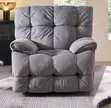 Modern 1-Seater Recliner Home Office Sofa - 2