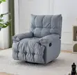 Modern 1-Seater Recliner Home Office Sofa - 5