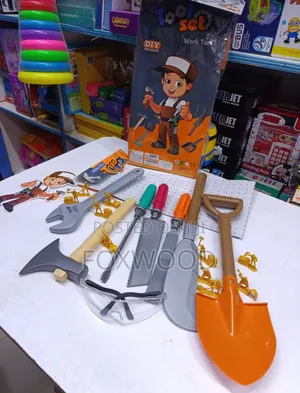 Kids Construction Tool Set - 8 Piece