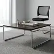 Black Mesh Waiting Office Chair - 3