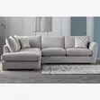 Sofa ya Kona ya L-Shape ya Kisasa Nyeupe - 1