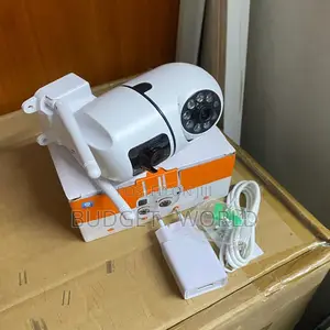 360° WiFi Outdoor Security Camera with Pan/Tilt & Motion Detection