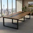 Office 2400MM Negotiation Boardroom Table - 1