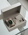 Poedagar Women's Stainless Steel Watch, Bracelet, Necklace & Ring Set - 2