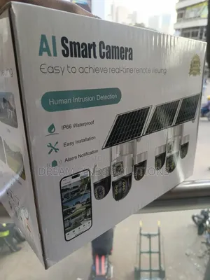 CCTV ya Nje ya Akili ya Solar yenye Lensi 3 bila Waya